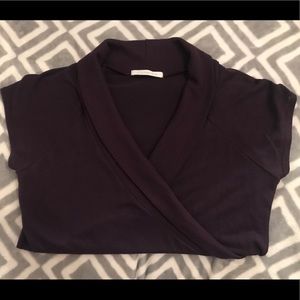 Charlotte Russe sleeveless plum tunic